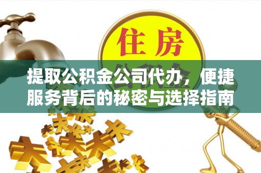 东城提取公积金公司代办，便捷服务背后的秘密与选择指南